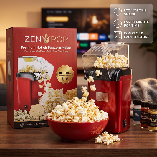 Oil Free Mini Popcorn Maker