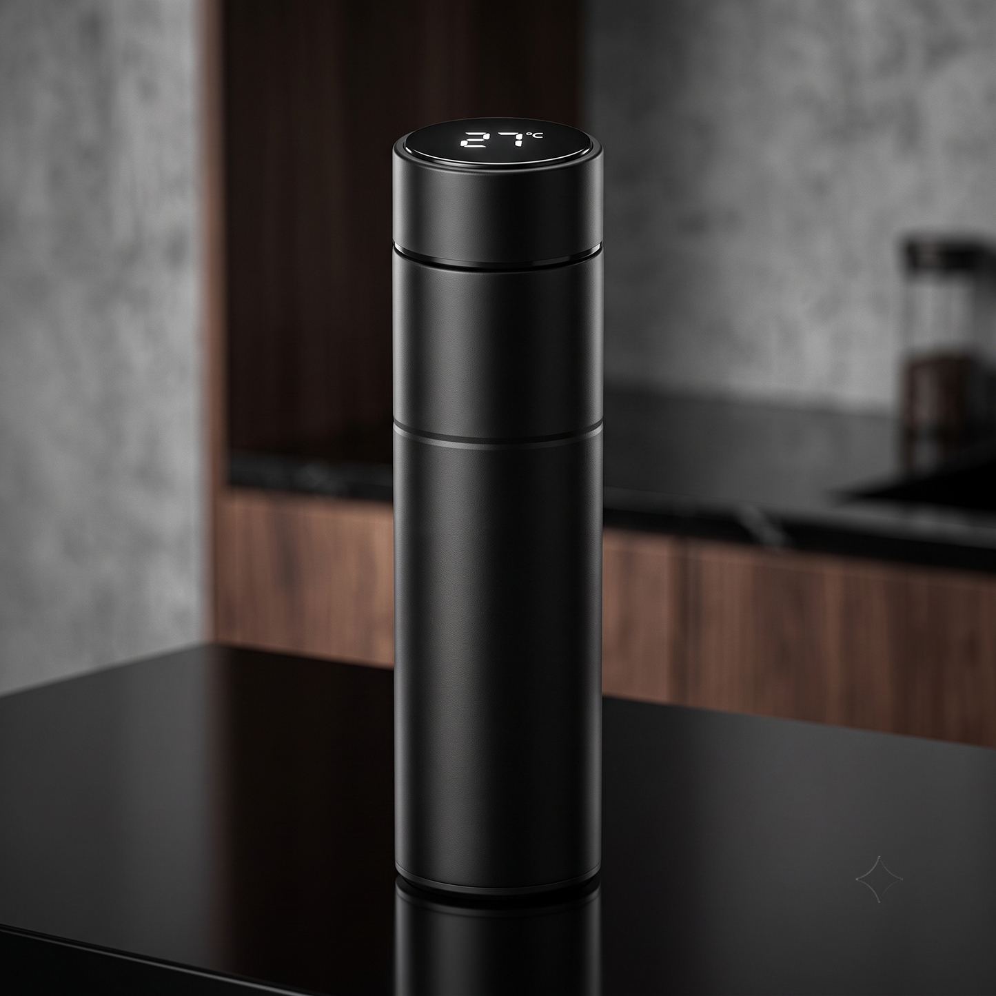 Temperature Display Thermos Water Bottle