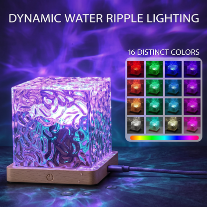 16 Colors Crystal Cube Ambient Light