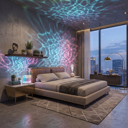 16 Colors Crystal Cube Ambient Light