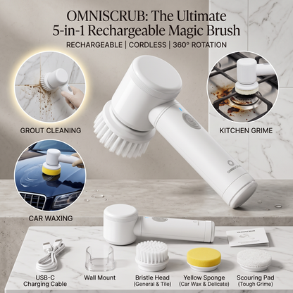 5-in-1 Rechargeable Magic Brush